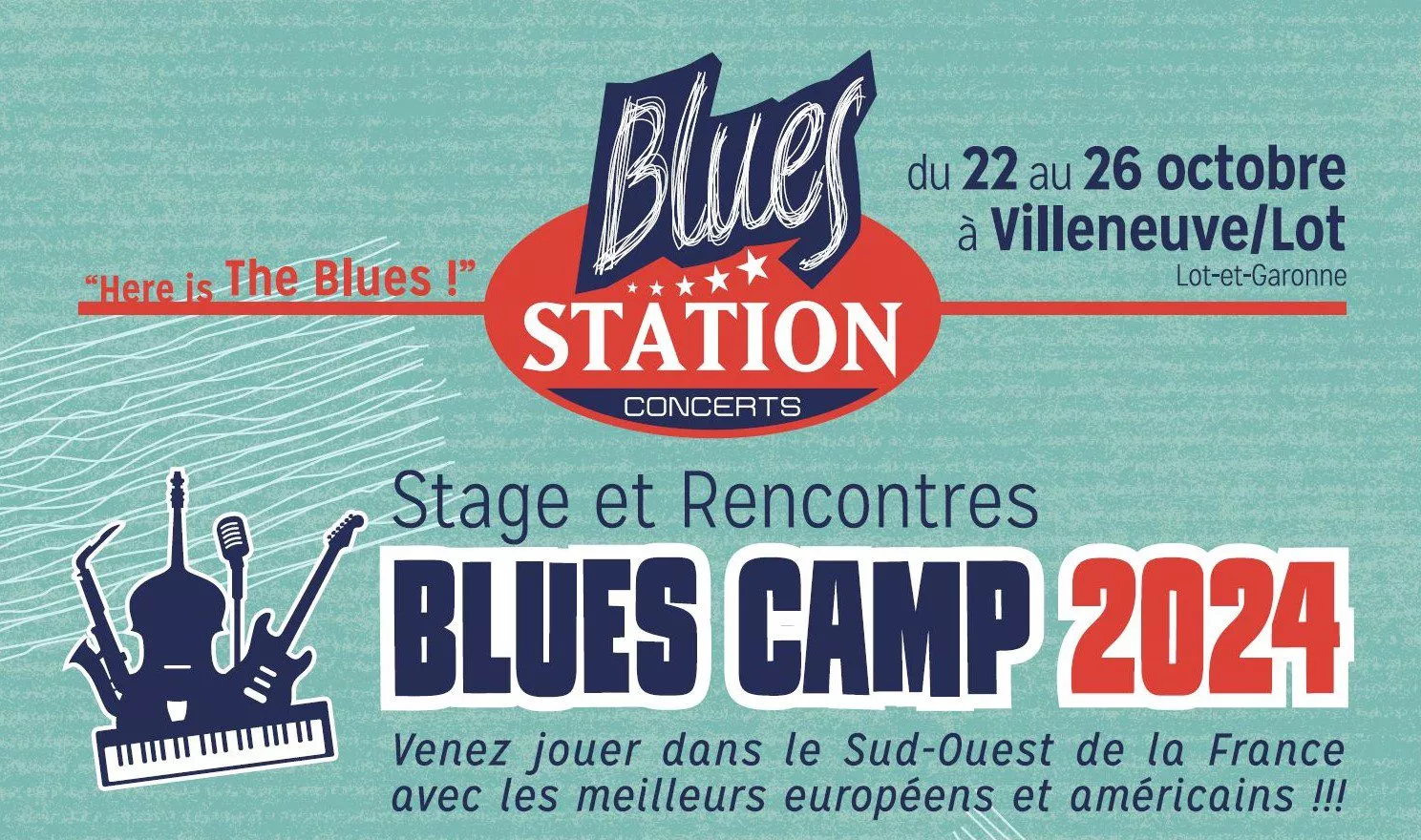 Blues Camp 2024 France