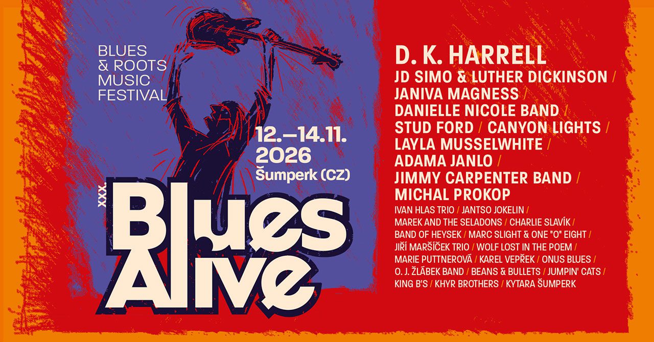 BLUES ALIVE CELEBRATES ITS 30TH EDITION IN THE CZECH REPUBLIC